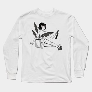 Quarantine Babe Long Sleeve T-Shirt